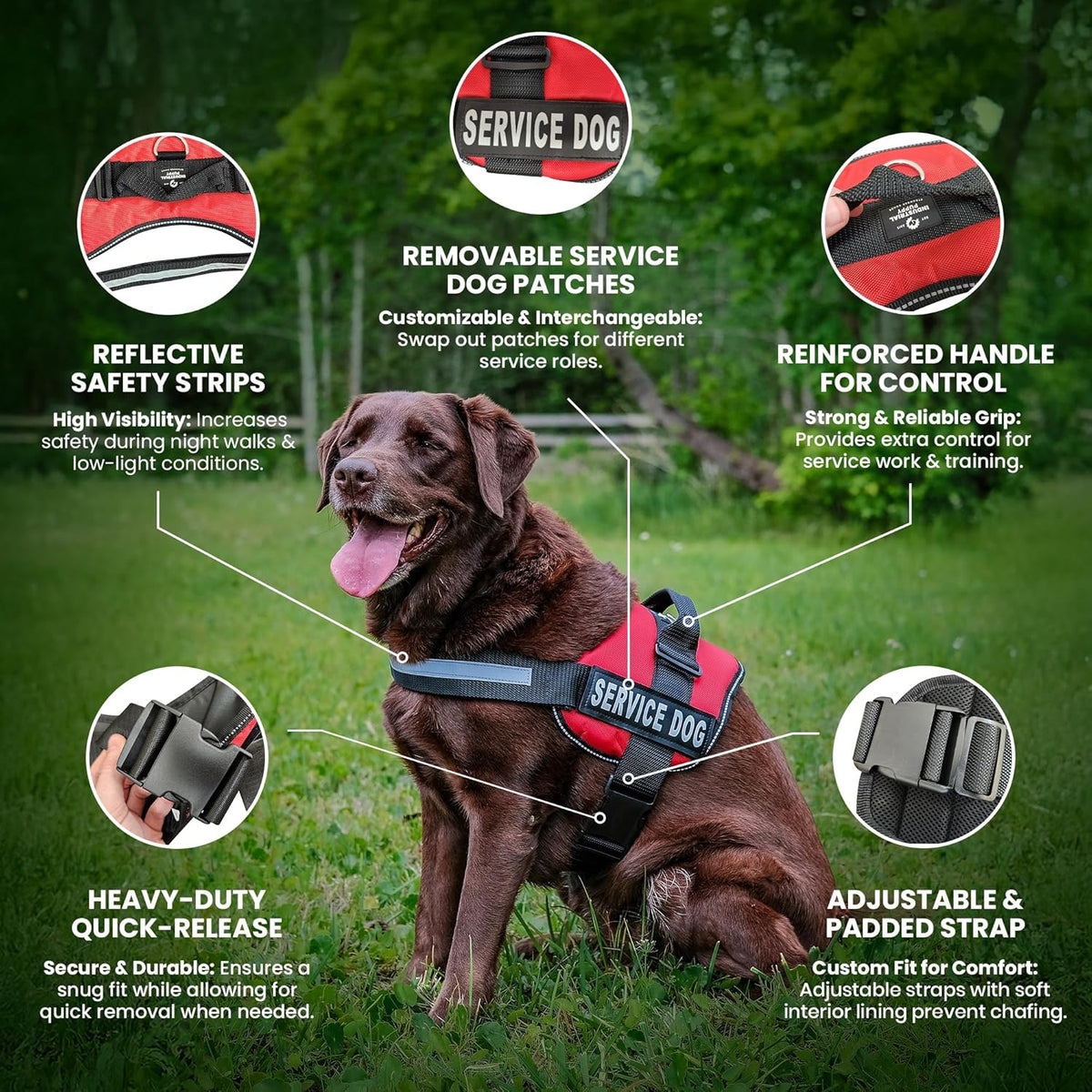 SassyHarness - No-Pull Comfort Training Vest