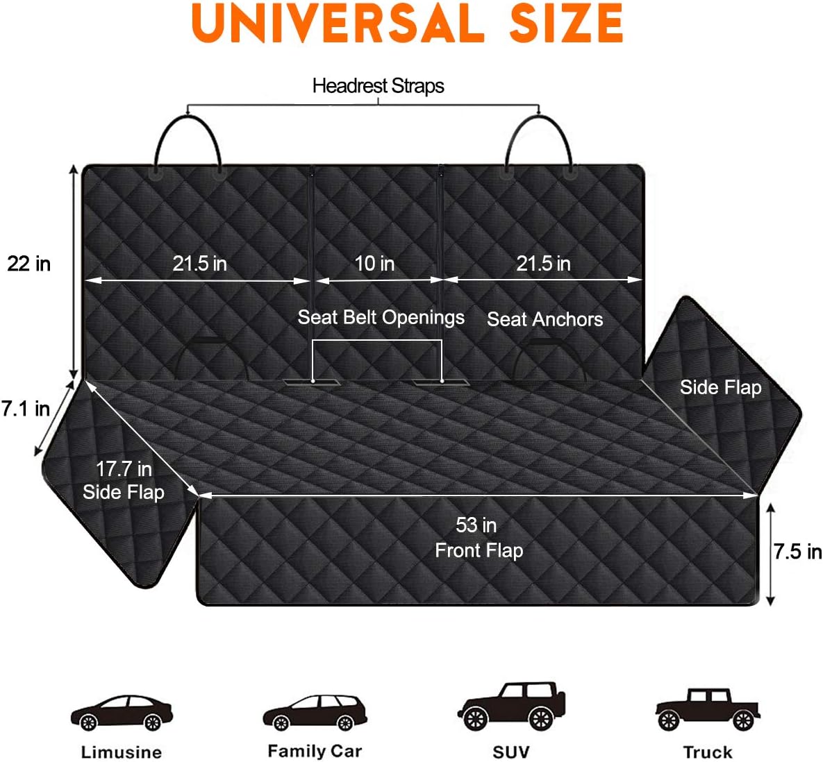SassyShield - Luxury Waterproof Car Seat Cover