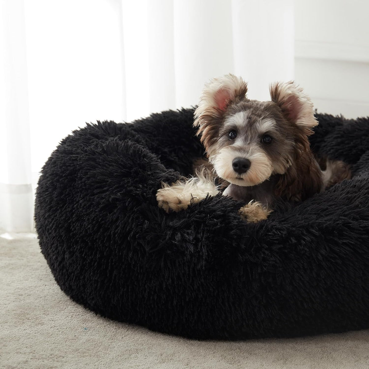 The DeepSleep - Calming Donut Pet Bed