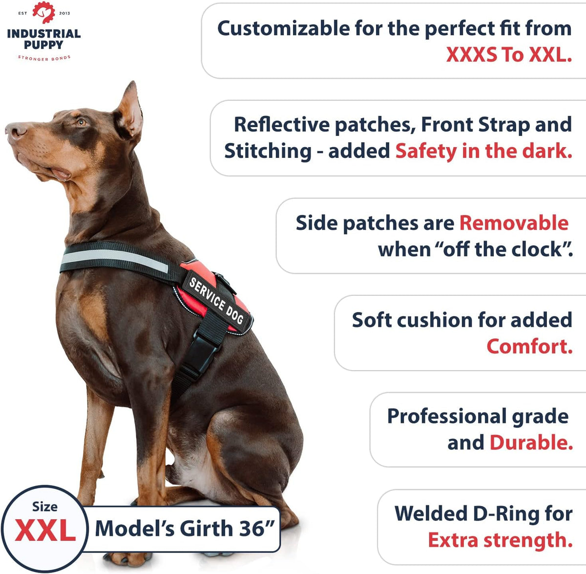 SassyHarness - No-Pull Comfort Training Vest